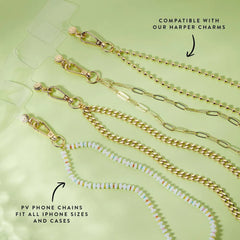 Iridescence Bead Wristlet Phone Chain | Pura Vida x Casely