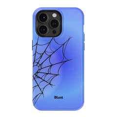 Blue Web iPhone Case