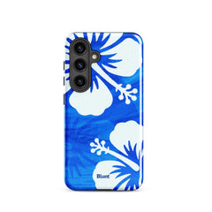 Blue Hibiscus Samsung Case