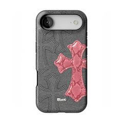 Pinkscale Cross iPhone Case