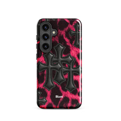 Leopard Cross Samsung Case