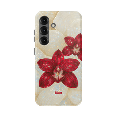 Crimson Orchid Samsung Case