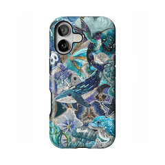 Blue Crush iPhone Case