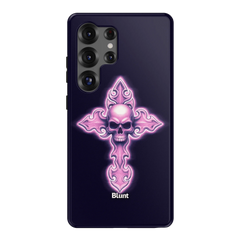 Neon Cross Samsung Case