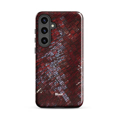 Crimson Scale Samsung Case