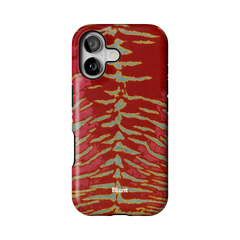 Crimson Veins iPhone Case