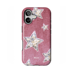 Pink Stardust iPhone Case