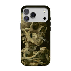 Van Gogh | Head of a Skeleton with a Burning Cigarette Phone Case