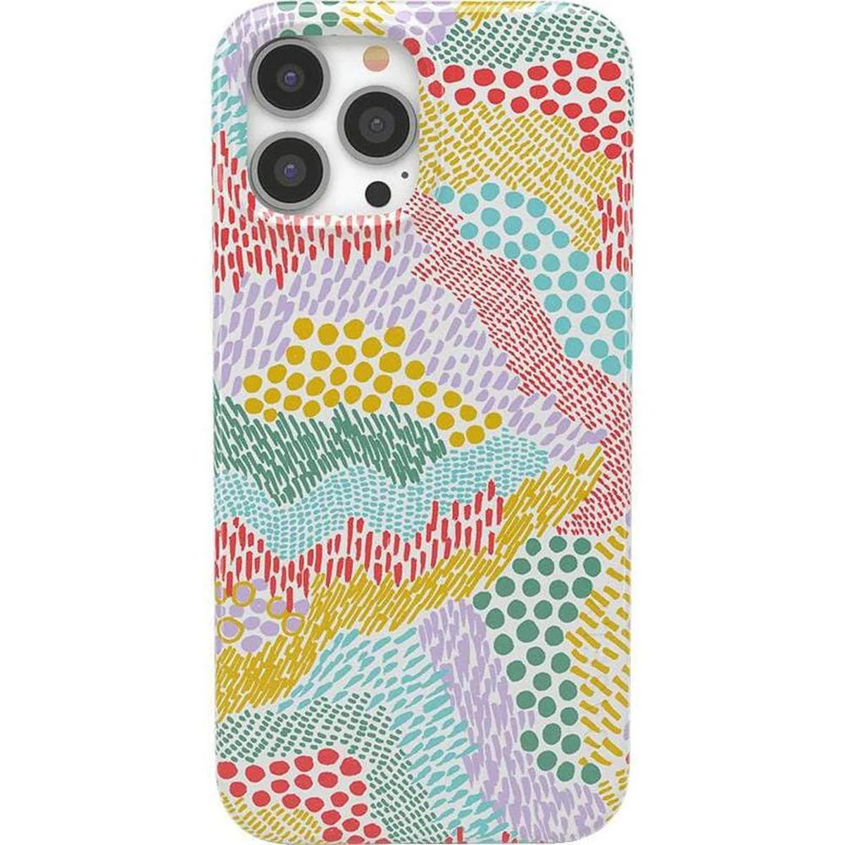 Color Me Happy | Pattern Colorblock Case