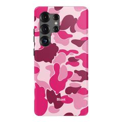 Pink Camo Samsung Case