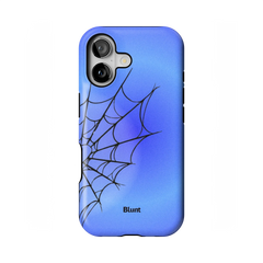 Blue Web iPhone Case