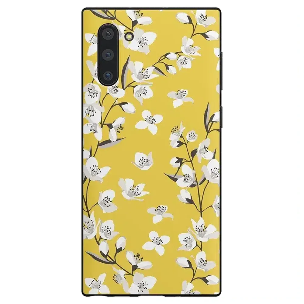Floral Forest | Yellow Cherry Blossom Floral Samsung Case