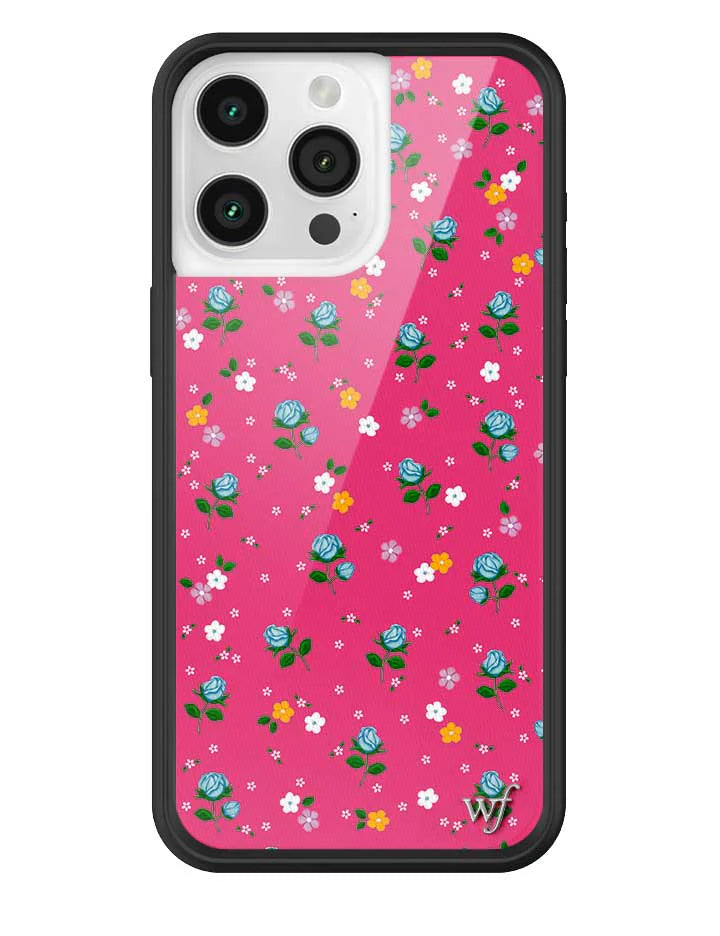 Pink Dainty Florals iPhone Case