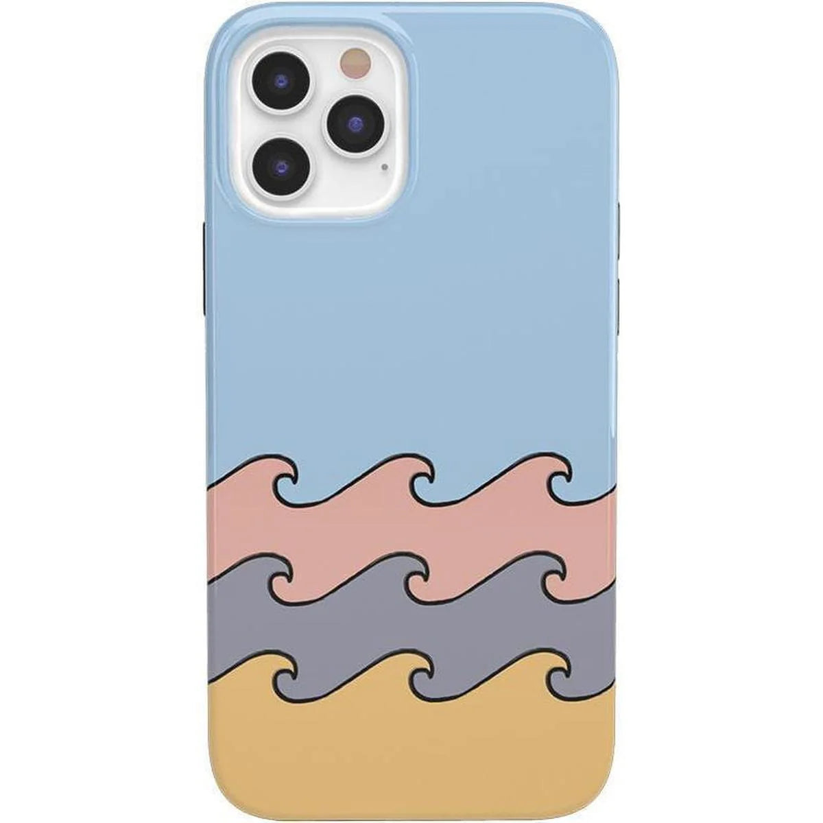 High Tide | Layered Ocean Waves Case