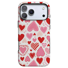 Love Struck | Heart Stickers Case