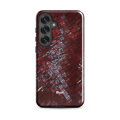 Crimson Scale Samsung Case
