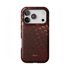 Crimson Depth iPhone Case