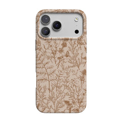 Beige Garden | Neutral Floral Case