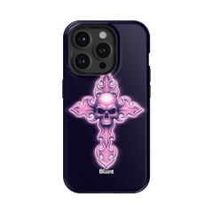 Neon Cross iPhone Case