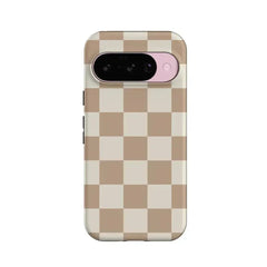 Fit Check | Neutral Checkerboard Google Pixel Case