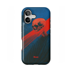 Crimson Slash iPhone Case