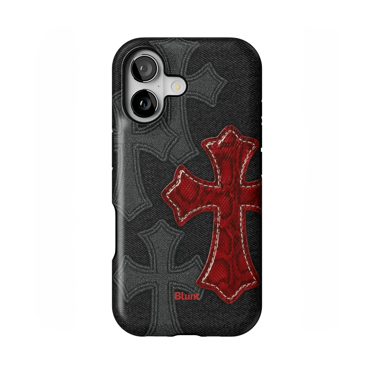 Crimson Cross iPhone Case