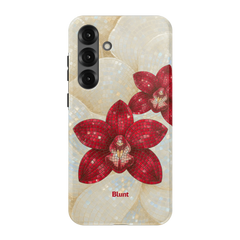 Crimson Orchid Samsung Case