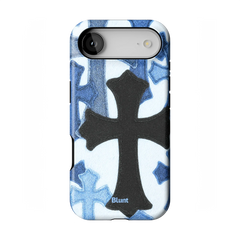 Denim Cross iPhone Case