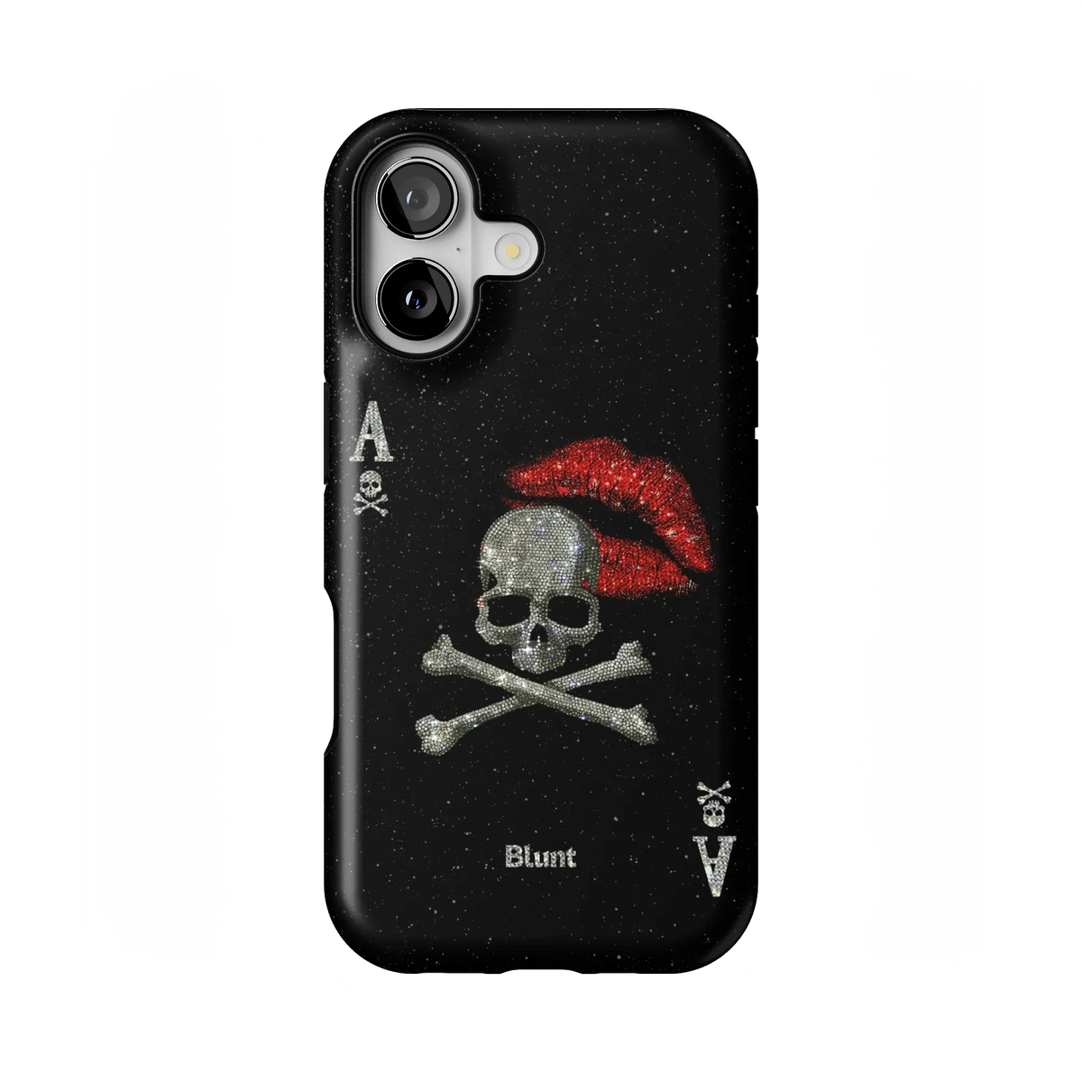 Skull Kiss iPhone Case