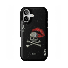 Skull Kiss iPhone Case