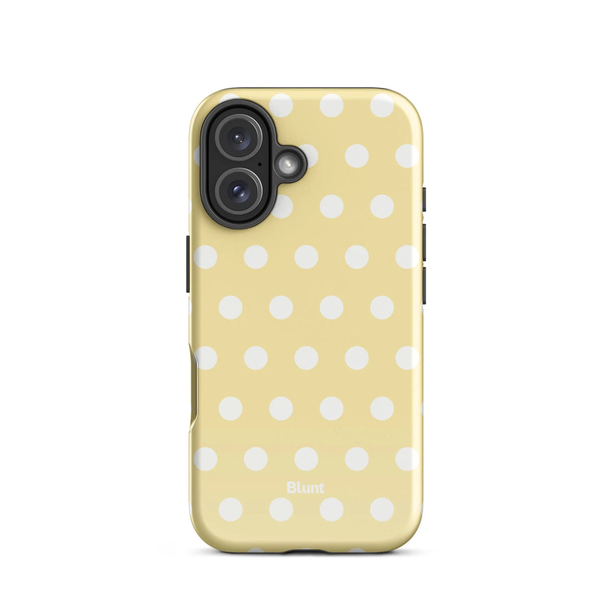 Butter Cream Polka iPhone Case