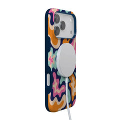 Midnight Color Splash | Abstract Retro Case