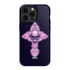 Neon Cross iPhone Case