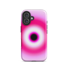 Pink Evil Eye Aura iPhone Case