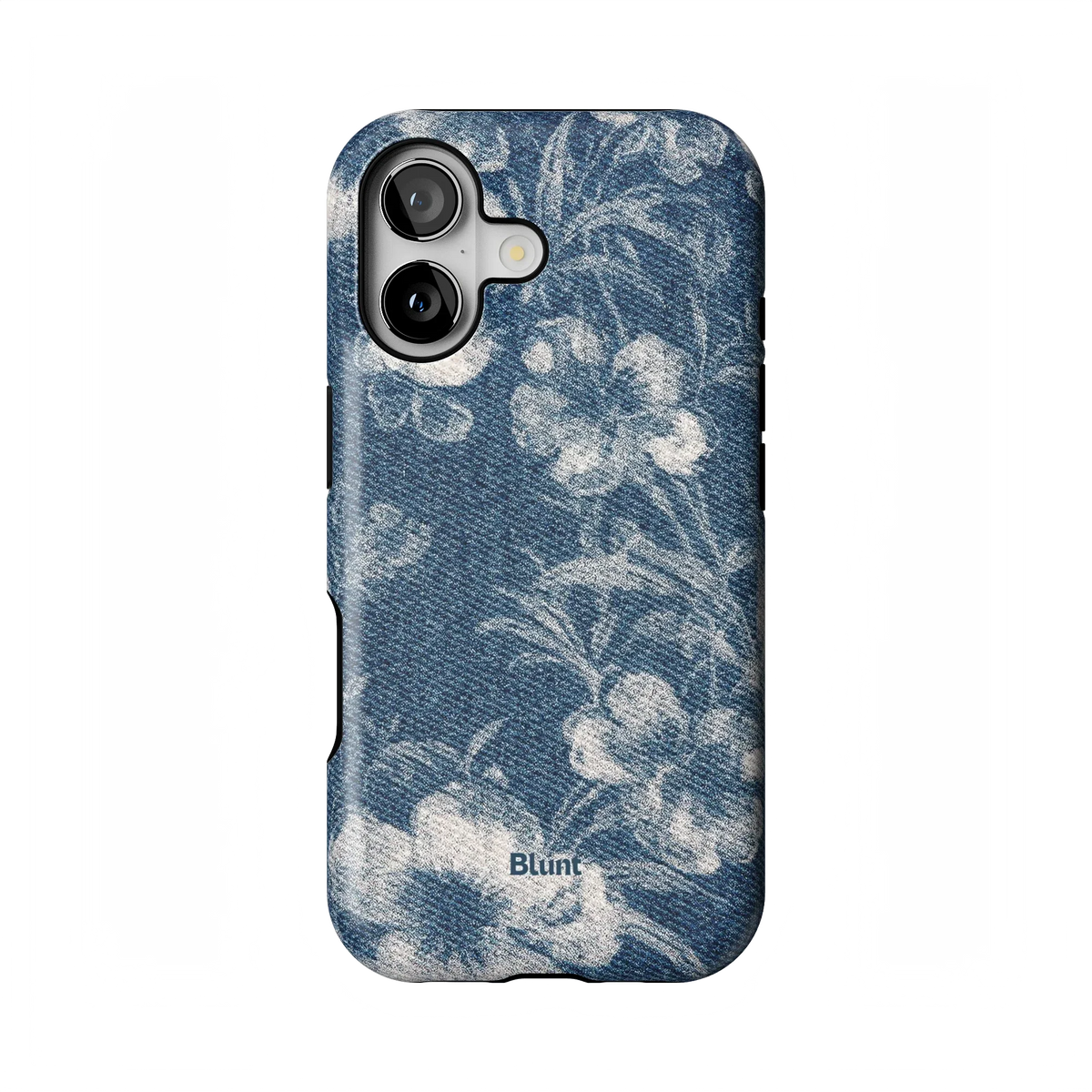 Denim Bloom iPhone Case