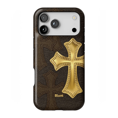 Gold Cross iPhone Case