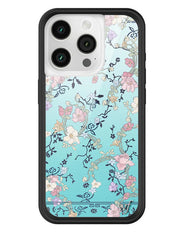 Gallery Girlie Blue iPhone Case