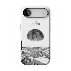 Static Moon iPhone Case