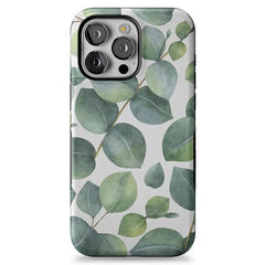 Leaf Me Alone | Green Floral Print Case