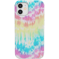 Wild & Free | Classic Rainbow Tie Dye iPhone Case