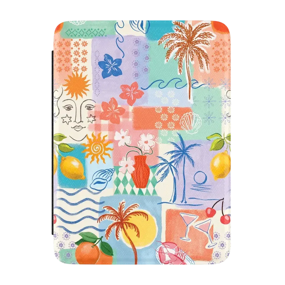 Tropical Heat | Beachy Collage Kindle Case