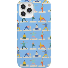 Go with the Flow | Light Blue Yoga Case
