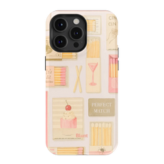 Pink Match iPhone Case