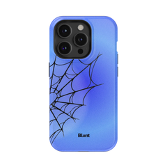 Blue Web iPhone Case