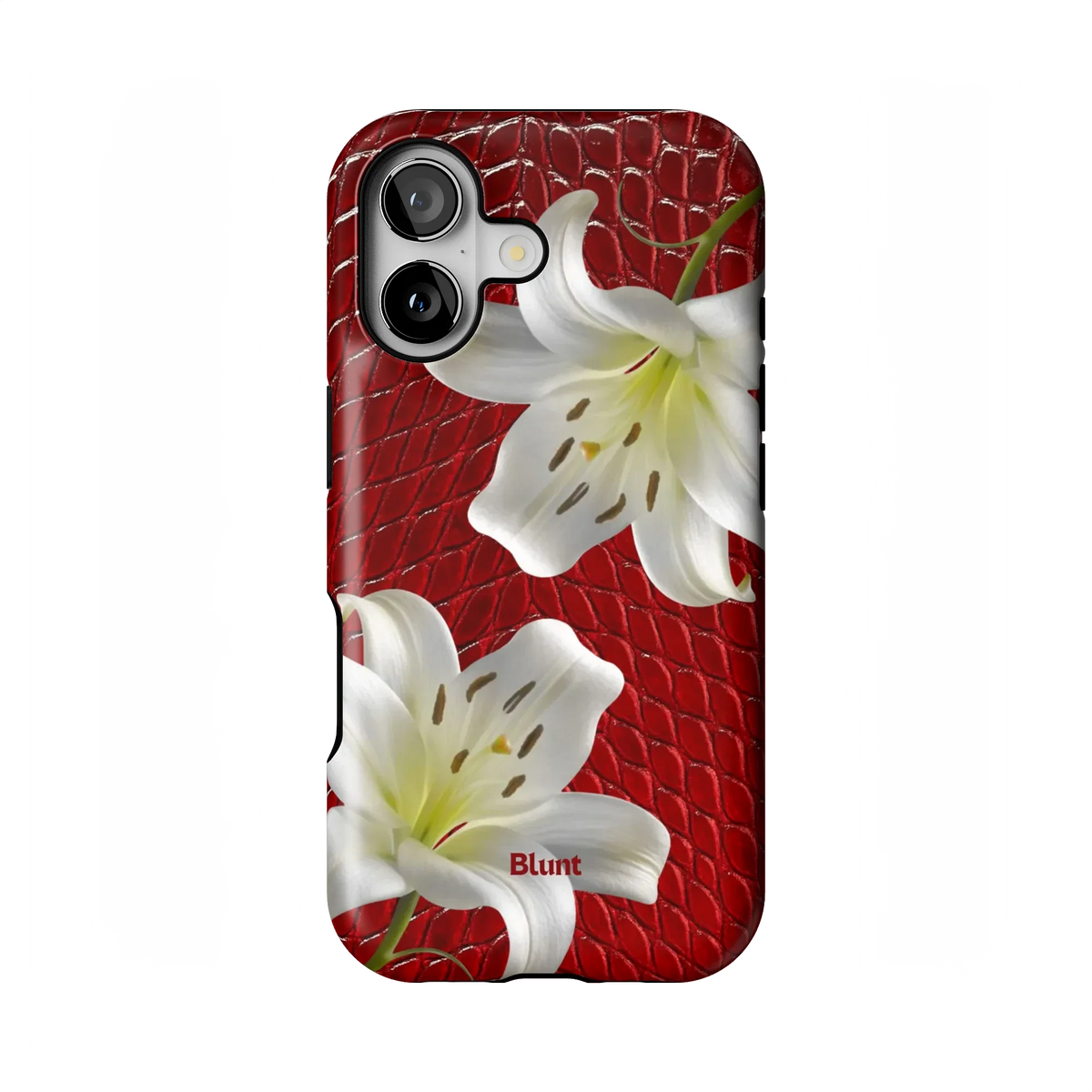 Crimson Lily iPhone Case