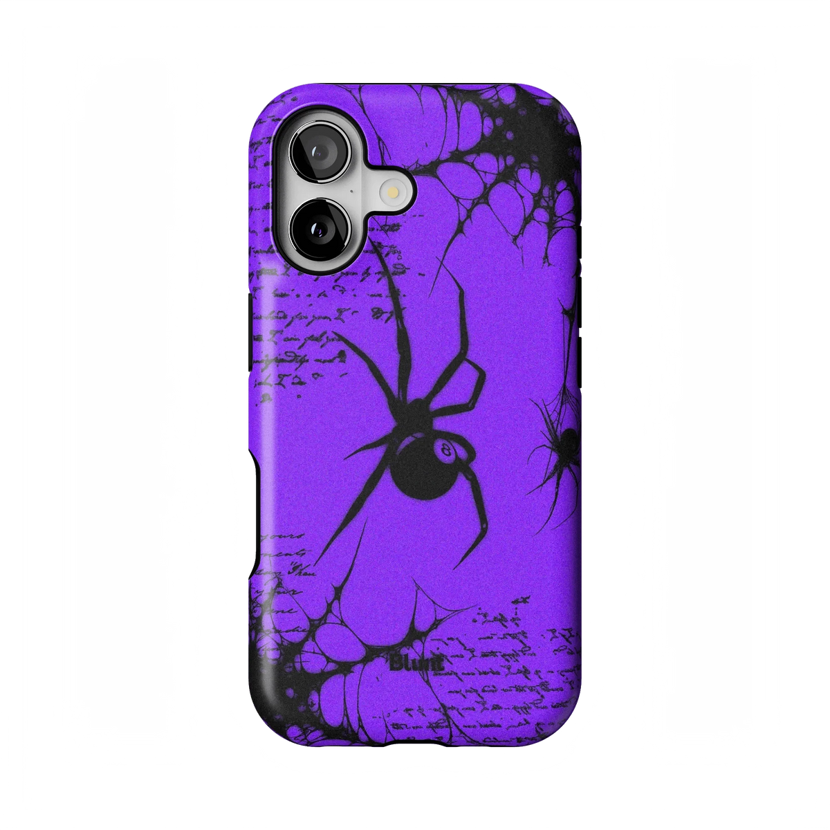 Violet Script iPhone Case