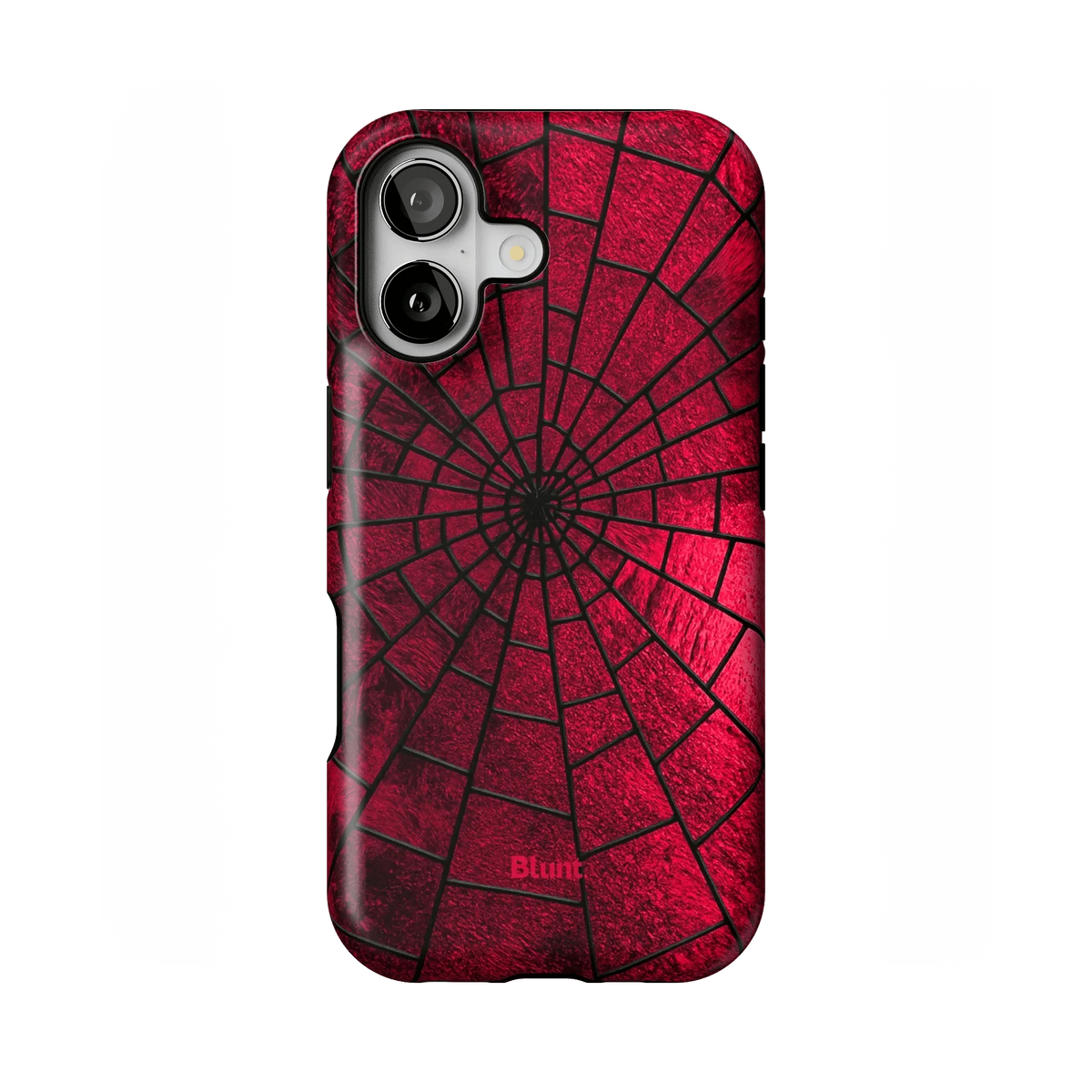 Crimson Web iPhone Case