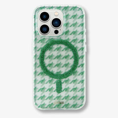 Happily Houndstooth MagSafe® Compatible iPhone Case