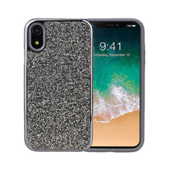 All That Glitter | Charcoal Silver Crystal Case