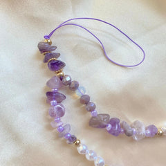 Amethyst Phone Charm
